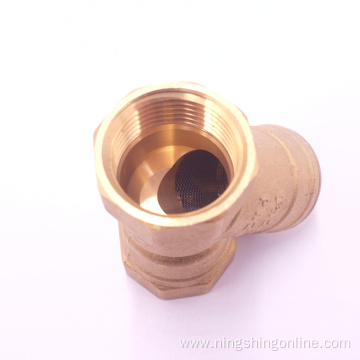 Brass Y type check valve